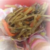 きんぴらゴボウ