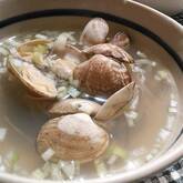 アサリのスープ
