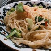 タラコのガーリックパスタ