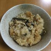 山菜入りもちもちおこわ