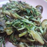 青菜のオイスター炒め