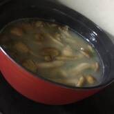 ナメコと納豆のみそ汁