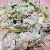 セロリのツナマヨサラダ