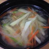いろいろ野菜のスープ