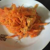 お箸とまらない！にんじんしりしり