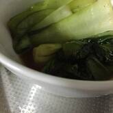 中華副菜！チンゲン菜の炒め煮