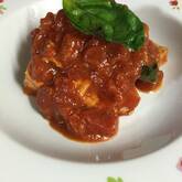 豚肉のトマトソース煮