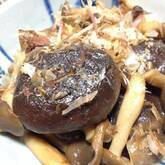 キノコのバターしょうゆ炒め