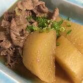 大根と牛肉の韓国すき煮