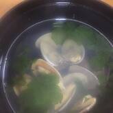 アサリのシンプルスープ