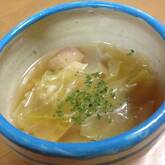春キャベツのコンソメスープ
