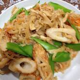 切干し大根とちくわの煮物