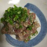 豪快絶品！アジのなめろう