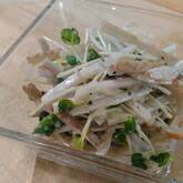 ゆでゴボウのマヨサラダ