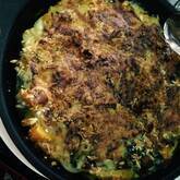 あつああつトロリ！ホタテとカマンベールのホワイトソースグラタン