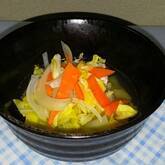 春キャベツのコンソメスープ