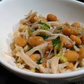 エノキ入り納豆