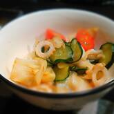 炒めキャベツの酢の物