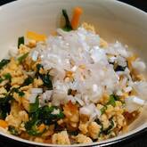 具だくさん炒り豆腐