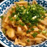 春雨とひき肉のピリ辛炒め