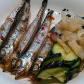 シシャモの甘酢漬け