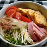 サッパリ冷しゃぶうどん