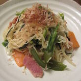 ゴーヤ入り素麺チャンプルー