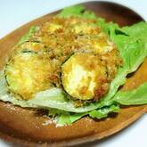 ズッキーニのチーズフライ
