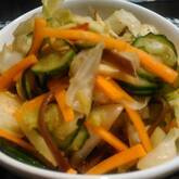 塩もみ野菜のミックス漬け