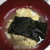 ふんわり卵のかきたま汁