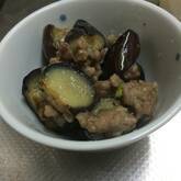 ナスのみそ炒め