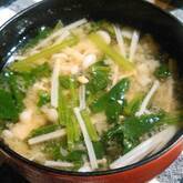 青菜のみそ汁