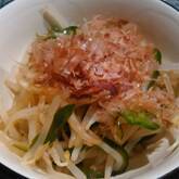 モヤシとピーマンのお浸し