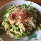 10分で簡単！ユズコショウ風味の焼きうどん