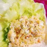 ポテトとカニカマのサラダ