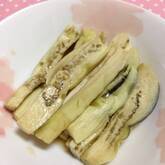 味が染みてトロトロ！ナスの煮浸し