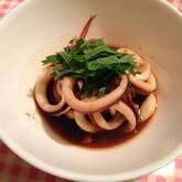 イカの甘辛炒め