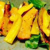 ナスとピーマンのみそ炒め