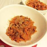 お箸とまらない！にんじんしりしり