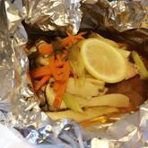 鮭のホイル焼き