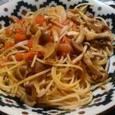 たっぷりキノコのスパゲティー