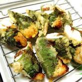 ささ身の梅大葉揚げ