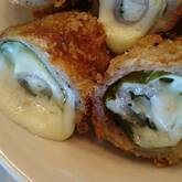 チーズの肉巻きフライ