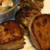 レンコンのはさみ照り焼き