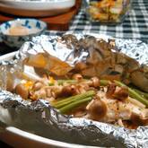 魚のホイルバター焼き