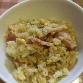 ゴマ油香る！せん切りキャベツのチャーハン