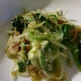 モヤシの卵とじ