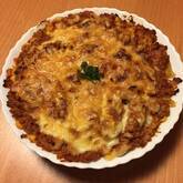 簡単！ポテトミートグラタン