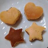 型抜きキャラメルパンケーキ