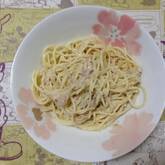 ツナソースパスタ